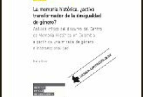 'La memoria histórica, ¿activo transformador de la desigualdad de género?