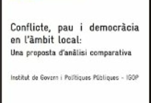 'Conflicte, pau i democràcia en l'àmbit local'