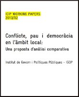 ‘Conflicte, pau i democràcia en l’àmbit local’
