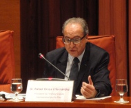El president de l’ICIP presenta la Memòria 2012 al Parlament