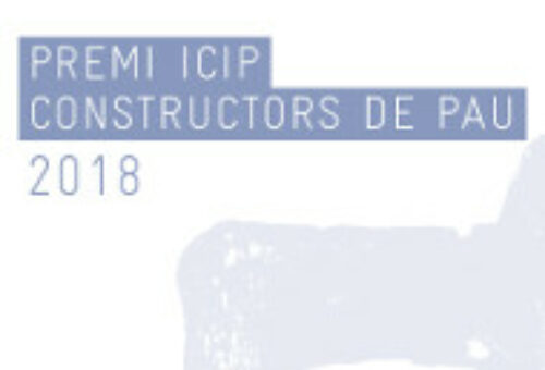 Tancat el termini per participar al Premi ICIP Constructors de Pau 2018