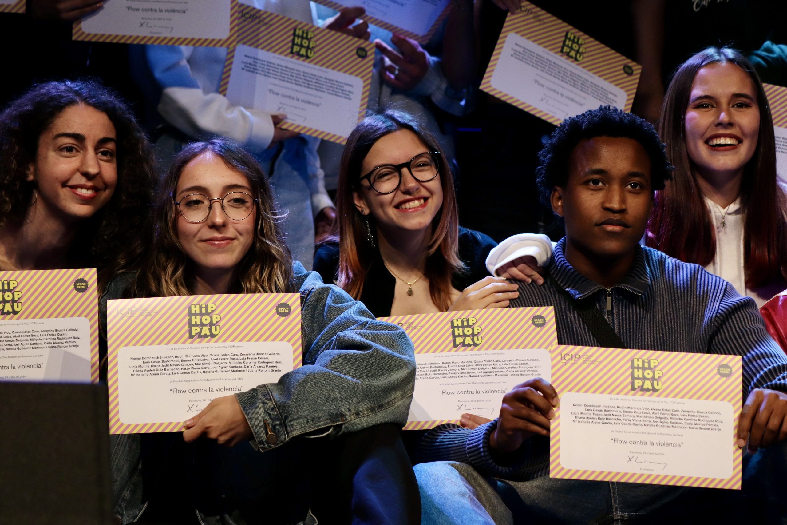 L’ICIP lliura els premis del 8è Concurs #HipHopPau, en el qual han participat prop de 500 joves de Catalunya