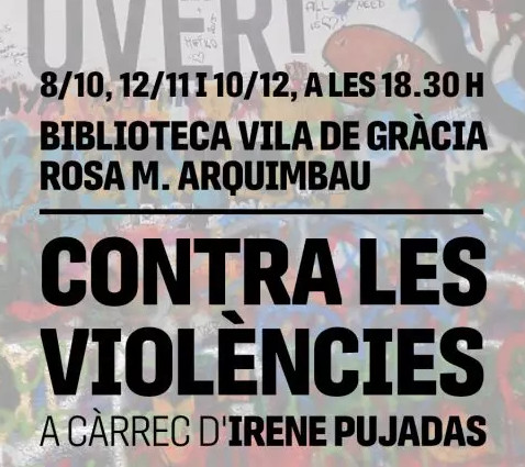 Cicle de clubs de lectura “Contra les violències”