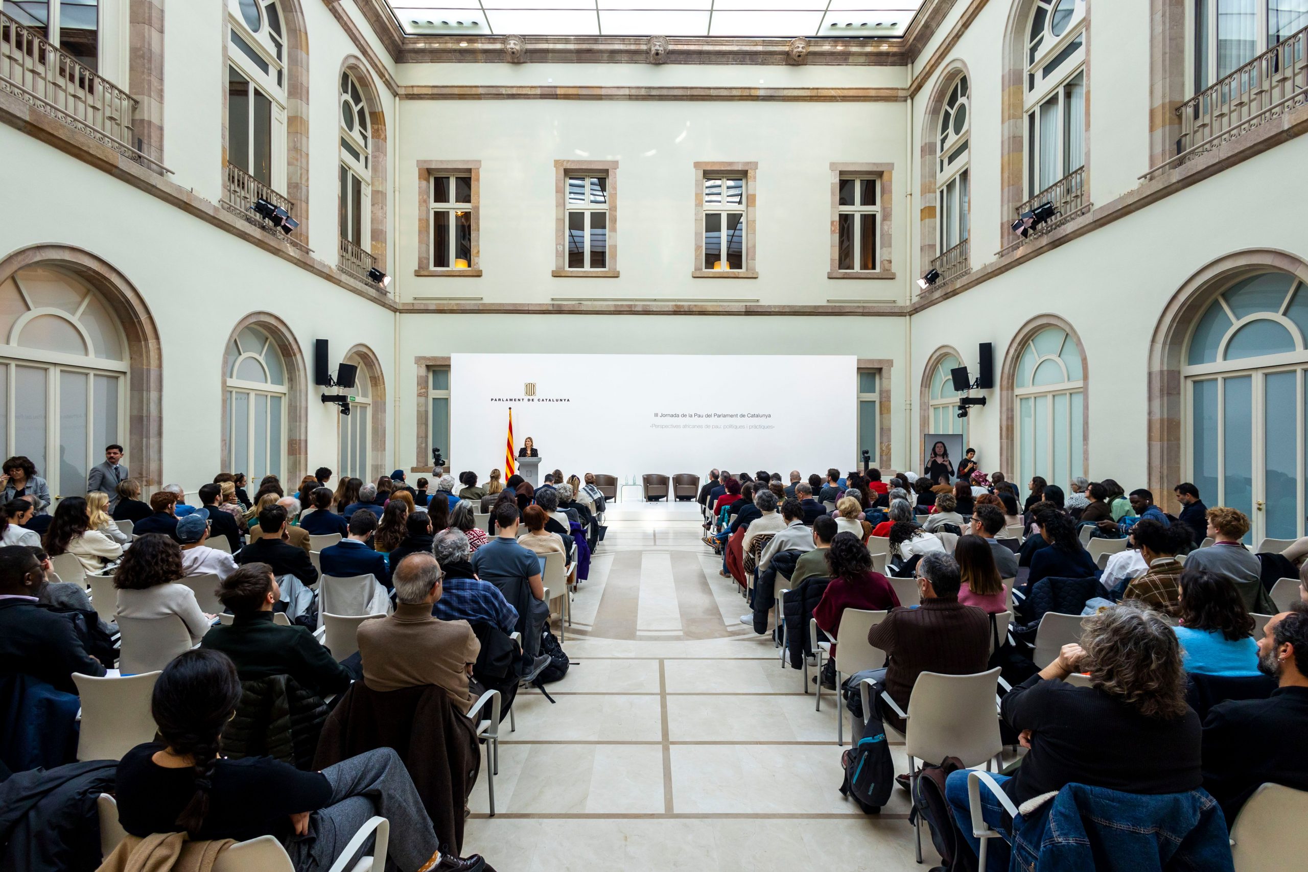 La III Jornada de la Pau del Parlament reivindica incloure les veus africanes en la nova política pública de pau